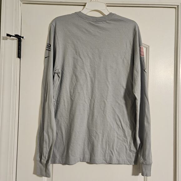Nike Tee Dolphins Salute To Service Men's Long Sleeve Size Small - Picture 4 of 11